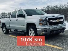 107km •Chev Silverado •Z71 •6’6 Box •Crew
