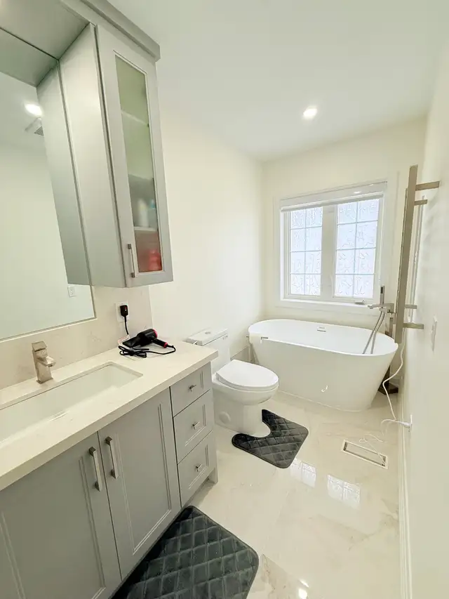 Bathroom tiles, shower