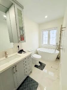 Bathroom tiles, shower