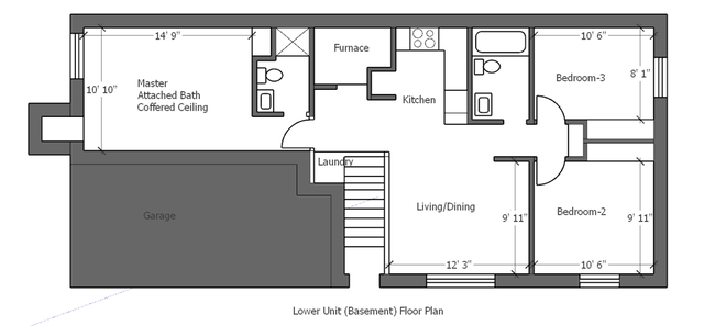3 Bedroom 2 Washroom Lower Unit for Rent-$2599 Utilities - Photo 8