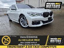 2016 BMW 7 Series 750i xDrive / M Package     / FULL LOAD Cuir N