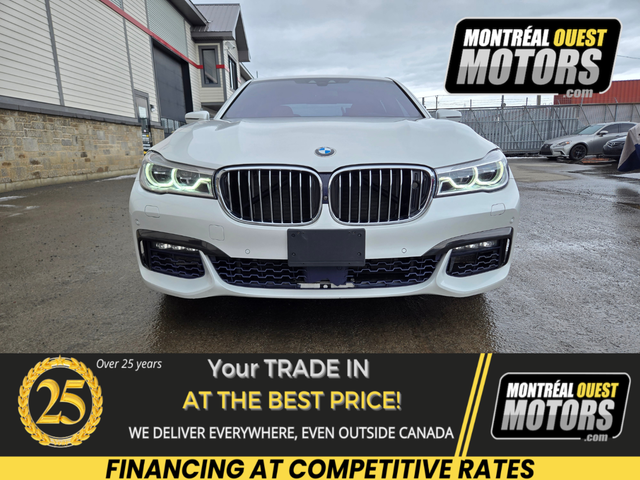2016 BMW 7 Series 750i xDrive / M Package     / FULL LOAD Cuir N - Photo 2