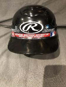 rawlings baseball helmet Like New fits 6&1/2-7&1/2 $25 black
