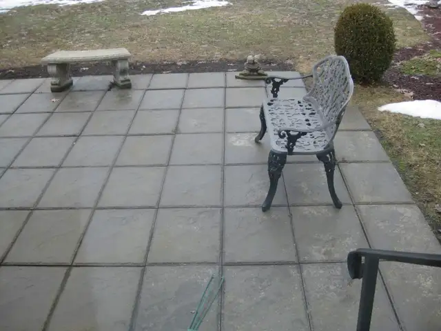 Cement Patio Slabs - Sculptured Style. - Photo 2