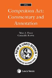 Competition Act: Commentary and Annotation 2026 9780433539049