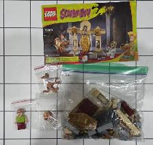 99.9% complete Lego Scooby Doo 75900 Mummy Museum Mystery