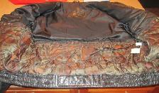 Very Good Condition Black Leather Bomber/Waist Jacket - Photo 5