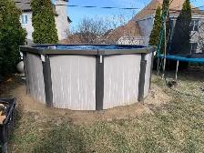 installation de piscine /// changement de toile - Photo 6