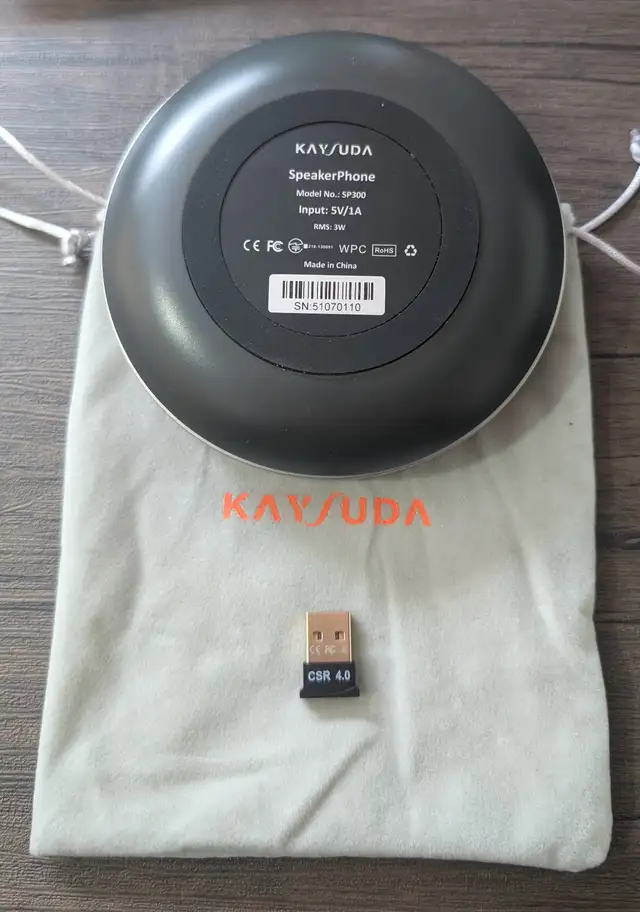 Haut-parleur de conférence Kayuda SP300 USB avec micro - Photo 2