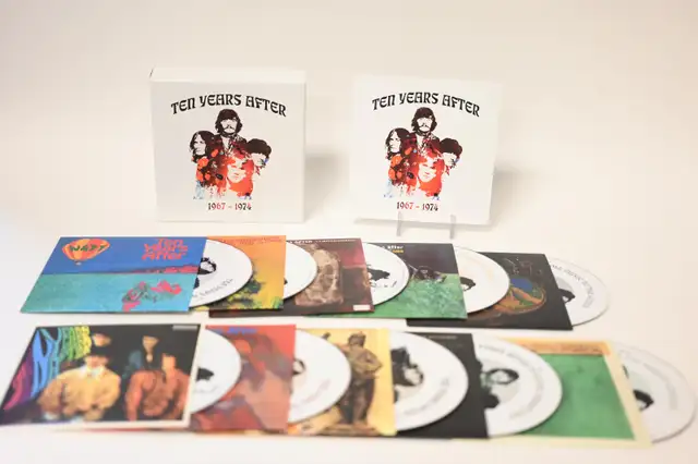 CD TEN YEARS AFTER 1967 - 1974 10CD Box Set Limited Edition USED