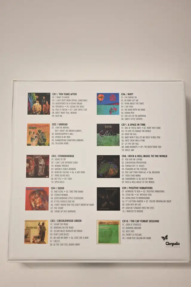 CD TEN YEARS AFTER 1967 - 1974 10CD Box Set Limited Edition USED - Photo 3