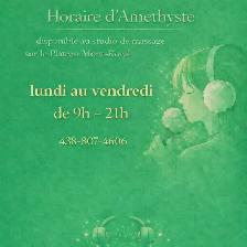 Amethyste Artiste ASMR Plateau Mont-Royal