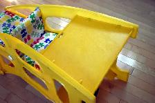 3-way desk / toy rocking car / high chair for toddlers - Photo 4