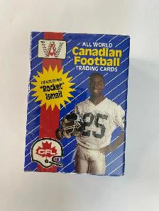 1991 All World CFL Sealed Factory Set (Cards #1-110)