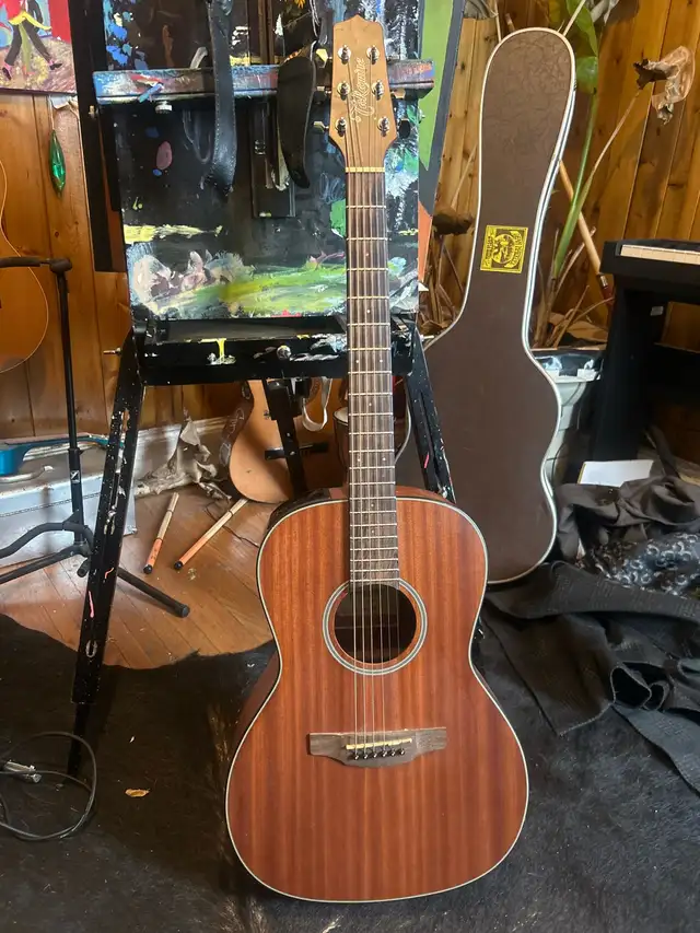 Takamine GY11ME-NS New Yorker Sapele Acoustic-Electric Guitar