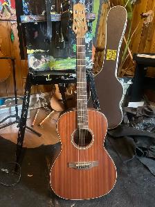 Takamine GY11ME-NS New Yorker Sapele Acoustic-Electric Guitar