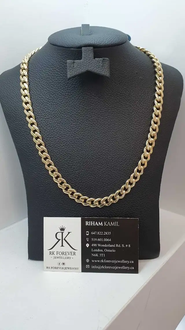 14k yellow gold chain # 367_16