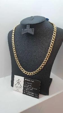 14k yellow gold chain # 367_16 - Photo 2