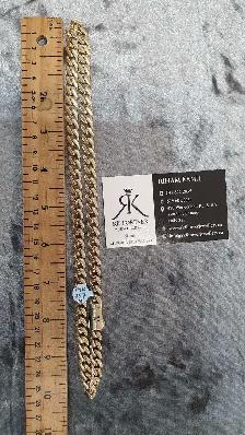 14k yellow gold chain # 367_16 - Photo 7