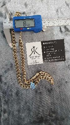 14k yellow gold chain # 367_16 - Photo 8