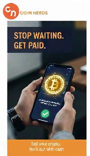 Get Cash for Crypto Today - Coin Nerds Mississauga