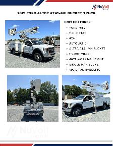 2019 Ford F550 Altec AT41-MH Bucket Truck