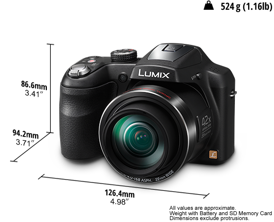Panasonic Lumix DMC-LZ40 an affordable ultra zoom camera with a