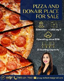 PIZZA AND DONAIR PLACE FOR SALE IN EDMONTON