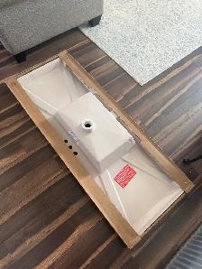 48.5" Cultured Marble Countertop/Rectangular Sink - Photo 6