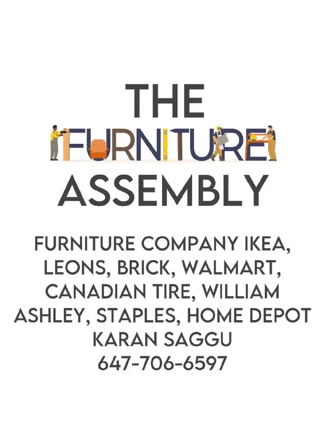 FURNITURE ASSEMBLY SERVICE