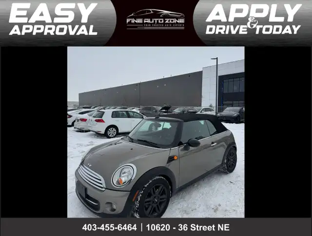 2011 MINI Cooper Convertible : No Reported Accidents, One Owner,