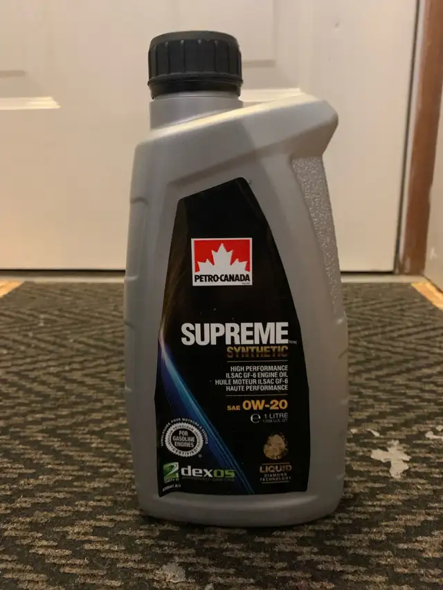 0W-20 Supreme Synthetic  Motor Oil