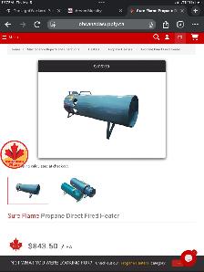 SureFlame Industrial Propane Heater - NEW - Photo 6