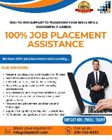JOB PLACEMENT ASSISTANCE: