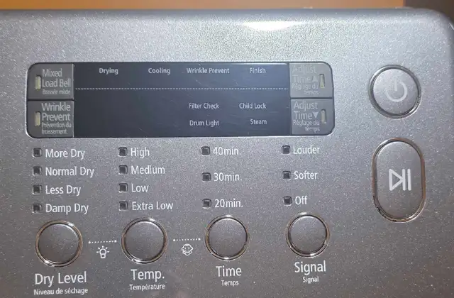 Sécheuse Samsung 7.4 pi³ (Vapeur & Capteur d'humidité - Photo 9