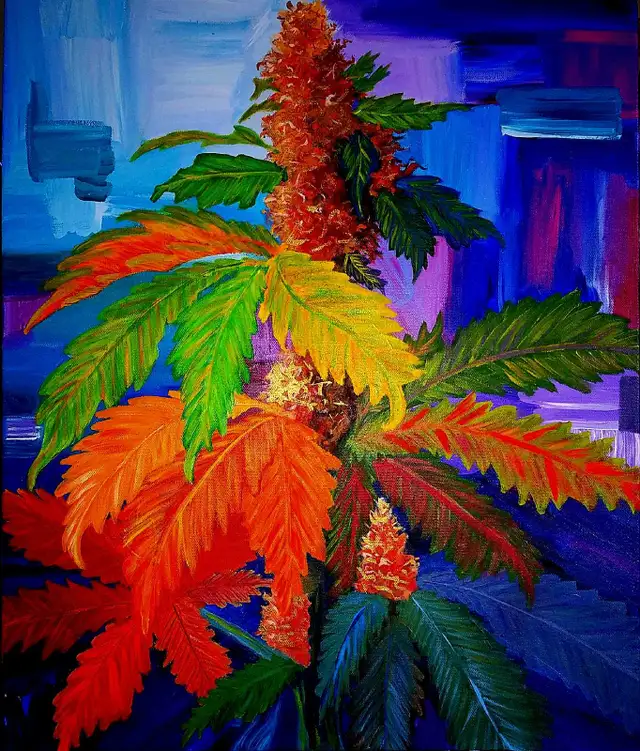 ​Bold Illustrative Acrylic Art | Custom Commissions - Photo 2