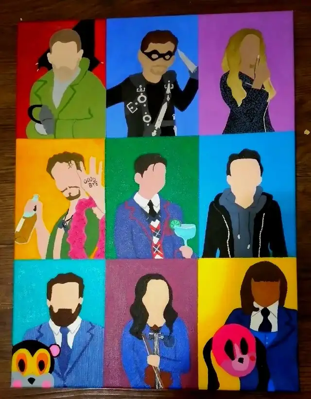 ​Bold Illustrative Acrylic Art | Custom Commissions - Photo 3