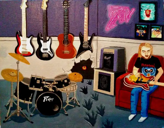 ​Bold Illustrative Acrylic Art | Custom Commissions - Photo 6
