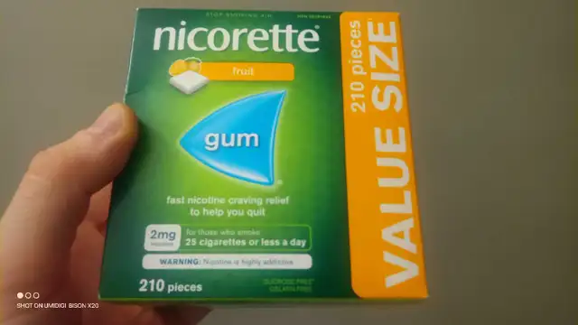 NICORETTE GUM PACK 210 PIECES
