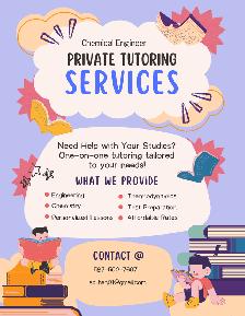 Math | Chemistry | Physics | Engineering Tutoring
