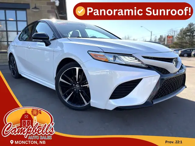 2020 Toyota Camry XSE Panoramic Sunroof! Backup Camera! Htd....