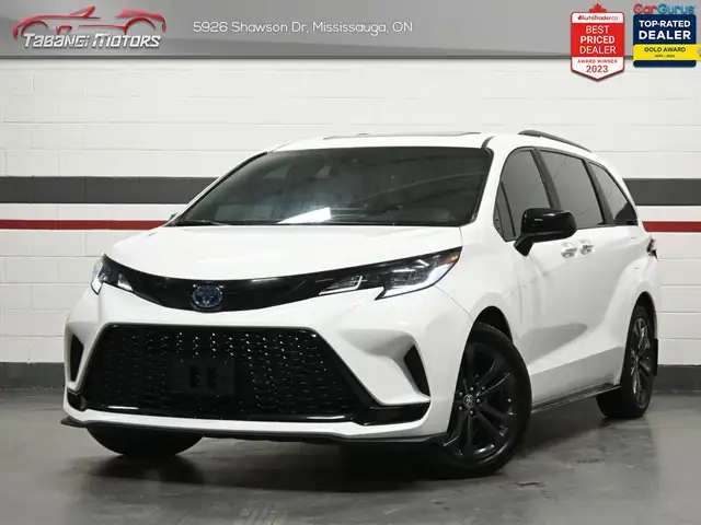 2025 Toyota SIENNA HYBRID XSE No Accident Sunroof Digital Dash W
