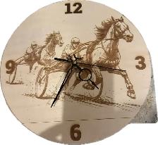 Hand made wooden clocks lazer engraved - Photo 2