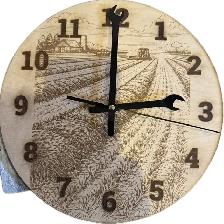 Hand made wooden clocks lazer engraved - Photo 8