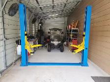 10,000 lb Heavy-Duty 2-Post Car Lift – Built for Shops!