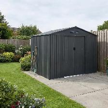 8ft x 11ft Metal Shed – Strong, Rust-Resistant, Easy Assembly - Photo 2