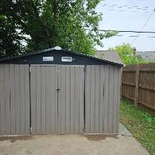 8ft x 11ft Metal Shed – Strong, Rust-Resistant, Easy Assembly - Photo 3