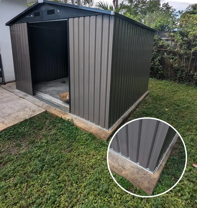 11’ x 20’ Metal Garage Shed – Heavy-Duty & Weather-Resistant - Photo 3
