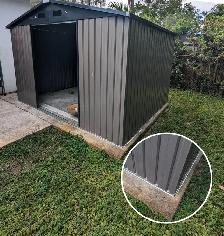 11’ x 20’ Metal Garage Shed – Heavy-Duty & Weather-Resistant - Photo 3