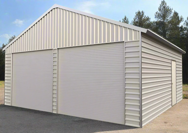 21’x19’ Metal Double Garage – Protect Cars, Equipment & Tools! - Photo 2